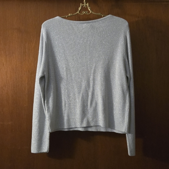 Vintage Pierre Cardin silver pullover - Picture 2 of 7